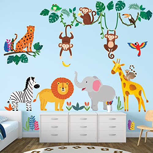 Wandsticker Kinderzimmer Dschungel von DECOWALL