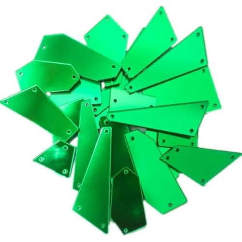 30 Stück gemischte Größen, klare Kristalle, Nähspiegel-Strass-Applikation, flache Rückseite, Acryl-Strass zum Aufnähen, Stein für Kleidung, Handarbeiten, Grün, gemischt, 30 Stück 30 Stück gemischte Größen, klare Kristalle, Nähspiegel-Strass-Applikation, flache Rückseite, Acryl-Strass zum Aufnähen, Stein für Kleidung, Handarbeiten, Grün, gemischt, 30 Stück von DEFRTG