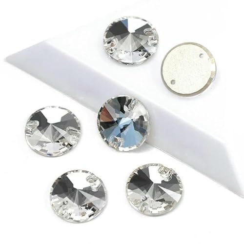 3200 Strasssteine zum Aufnähen, runde Perlen, Steine, Strass-Applikationen für Hochzeitskleider, Kleidung, DIY-Nähkristalle, Kristall, 10 mm, 35 Stück 3200 Strasssteine zum Aufnähen, runde Perlen, Steine, Strass-Applikationen für Hochzeitskleider, Kleidung, DIY-Nähkristalle, Kristall, 10 mm, 35 Stück von DEFRTG