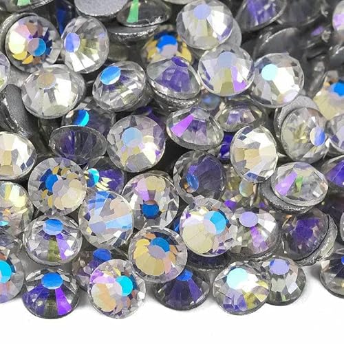 Bling SS6-SS30 Flatback-Kristalle, Glas, nicht Hotfix-Strasssteine, neue Neonfarben, DIY-Nagelkunst, Glitzer-Edelsteine, Strasssteine, Mondlicht, SS30-288 Stück Bling SS6-SS30 Flatback-Kristalle, Glas, nicht Hotfix-Strasssteine, neue Neonfarben, DIY-Nagelkunst, Glitzer-Edelsteine, Strasssteine, Mondlicht, SS30-288 Stück von DEFRTG