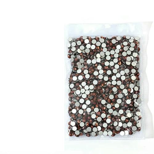 SS3~SS20 Superhelle Kristallglas-Strasssteine mit flacher Rückseite, SS3-SS8, nicht HotFix, flache Rückseite für Nagelkunst-Dekorationen, Roségold, SS12, 1440 Stück SS3~SS20 Superhelle Kristallglas-Strasssteine mit flacher Rückseite, SS3-SS8, nicht HotFix, flache Rückseite für Nagelkunst-Dekorationen, Roségold, SS12, 1440 Stück von DEFRTG