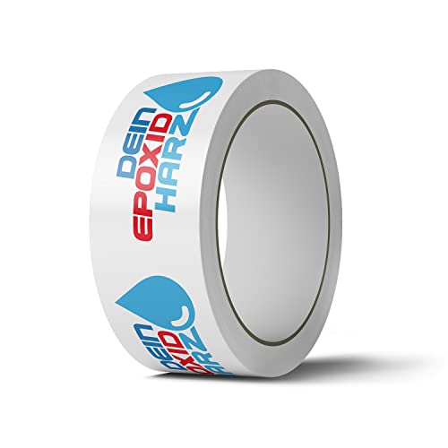 DEIN EPOXID HARZ Klebeband für Epoxidharz Projekte | Formentrennband mit Antihaft Wirkung | Abdichtband für Resinart | Epoxy-Trenntape | 66, x 50mm (1) von DEIN EPOXID HARZ