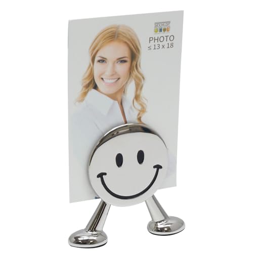 DEKNUDT Bildhalter silber mit Smiley (Einheit) silber von Deknudt Frames