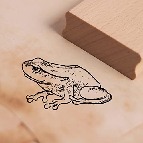 Motivstempel Frosch Stempel 48 x 28 mm von DEKO-LANDO