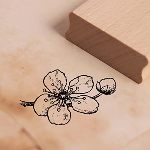 Motivstempel Kirschblüte Stempel Blüte 48 x 28 mm von DEKO-LANDO