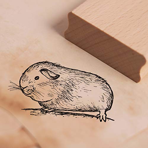 Stempel Meerschweinchen - Motivstempel ca. 48 x 28 mm von DEKO-LANDO