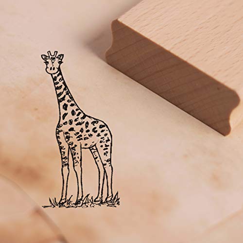 Stempel Süße Giraffe - Motivstempel ca. 24 x 48 mm von DEKO-LANDO