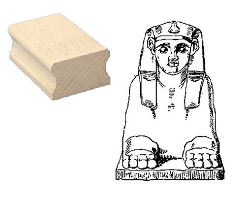 Stempel Holzstempel Motivstempel « SPHINX » Scrapbooking - Ägypten von DEKOLANDO
