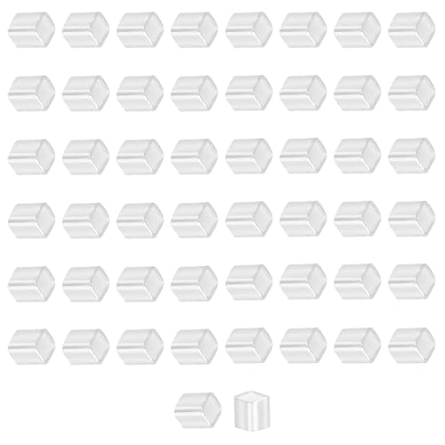 DELORIGIN Quetschperlen aus 925er-Sterlingsilber, zur Schmuckherstellung, 2 mm, quadratische Röhren, nahtloser Abstandhalter, S925 Silber, lose Crimpperlen für Halsketten, Armbänder, Ringe, Ohrringe, von DELORIGIN