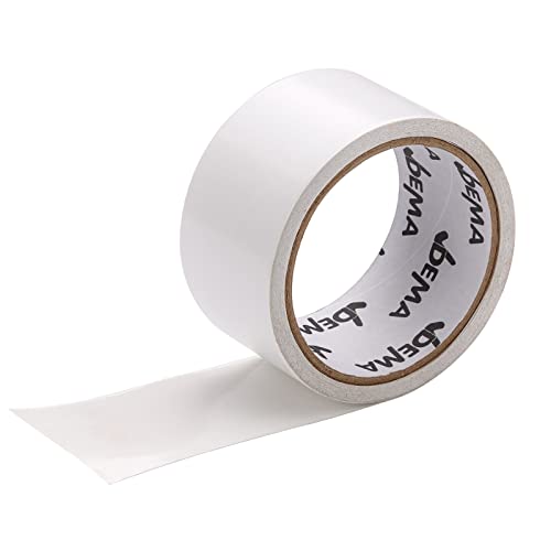 DEMA Doppelseitiges Klebeband Abklebeband Tape 50 mm x 10 m weiß universal von DEMA