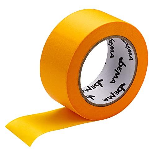 DEMA Fineline Goldband Malerband Klebeband Abklebeband Abdeckband 50 mm x 50 m von DEMA