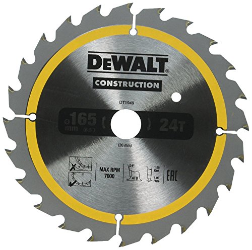 DeWalt LAME X SEGHE CIRCOLARI A BATTERIA - Lama Circolare 165x20mm 24 denti Batteria von DEWALT