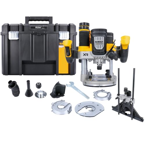 Dewalt Akku-Oberfräse 18 V DCW620NT-XJ, bürstenlos (Basisversion) von DEWALT