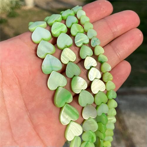 6/10/12 MM gefärbte natürliche Pflaumenmuschelperle, flache Perlmuttmuschel, Blumenform, Anhängerperle, Schmuckherstellungszubehör von DFLINGA