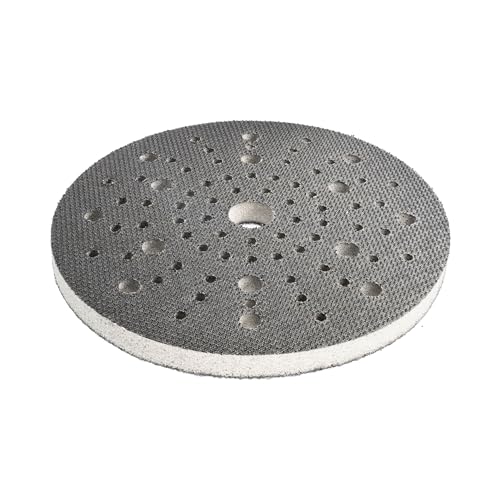 DFS Softauflage 150mm 80-Loch kompatibel mit Bosch Multihole, aus Schaum (weich) zum Schleifen von Rundungen, Soft Pad für Schleifteller, Polierteller, Schleifpapier von DFS