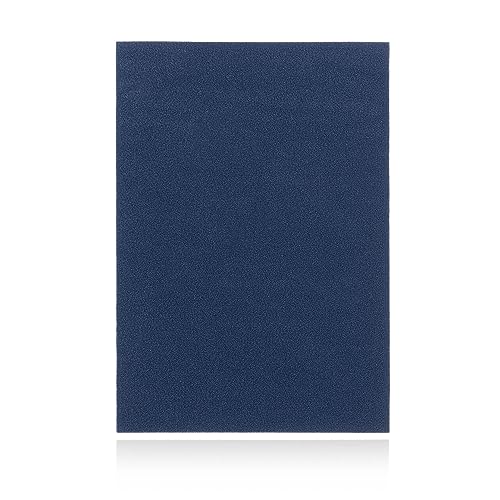 DFS Velours/Flausch selbstklebend DIN A4 BLAU, 20 x 30 cm Klettverschluss/Flauschband selbstklebend als Aufkleber von DFS