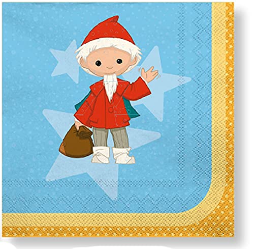 DH-Konzept 20 Servietten * SANDMÄNNCHEN * für Kinderparty und Kindergeburtstag | Sandmann Napkins Papierservietten Party Set von ZYZYZK