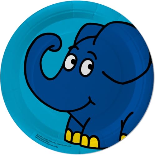 DH-Konzept 8 Partyteller * DIE SENDUNG MIT DEM ELEFANTEN * für Kinderparty und Kindergeburtstag | Elefant Maus Teller Pappteller Plates Kinder Party Set DH-Konzept 8 Partyteller * DIE SENDUNG MIT DEM ELEFANTEN * für Kinderparty und Kindergeburtstag | Elefant Maus Teller Pappteller Plates Kinder Party Set von DH-Konzept
