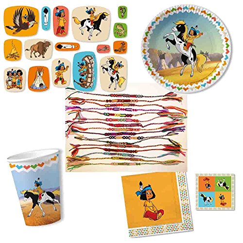 DH-Konzept Yakari Partyset + Mitgebsel // Yakari Geburtstag Set von DH-Konzept