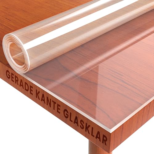 Transparente Tischfolie Schutzfolie Folie 2mm Eckig 40 x 110 cm Maschinenzuschnitt Tischdecke Schutztischdecke Transparente Tischfolie Schutzfolie Folie 2mm Eckig 40 x 110 cm Maschinenzuschnitt Tischdecke Schutztischdecke von DHT-Folien-2mm