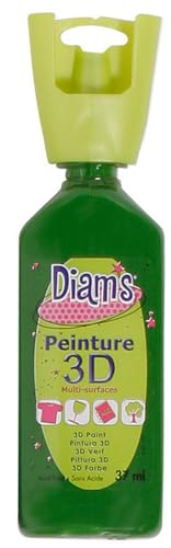 DIAM'S 3D-Farbe, alle Untergründe, Tannengrün, glänzend, 37 ml von Diam's