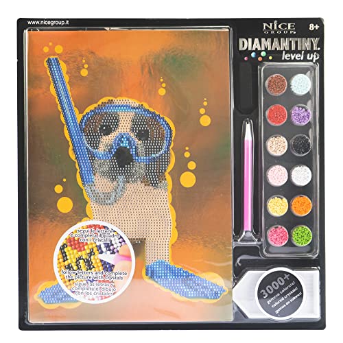 DIAMANTINY Level Up - Pets - Crystal Art, Diamond Painting Kit, Sub von DIAMANTINY