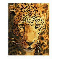 DIAMOND DOTZ® Diamond Painting Jaguar Prowl braun von DIAMOND DOTZ®