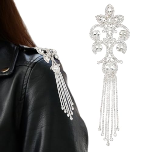 DICOSMETIC Kristall-Strass-Applikation für Brautkleid, Hochzeitskleid, Glitzer-Applikationen, Glasblumen-Applikationen zum Nähen von Kleidung, Kleid, Hochzeitszubehör, Kostümdekoration DICOSMETIC Kristall-Strass-Applikation für Brautkleid, Hochzeitskleid, Glitzer-Applikationen, Glasblumen-Applikationen zum Nähen von Kleidung, Kleid, Hochzeitszubehör, Kostümdekoration von DICOSMETIC