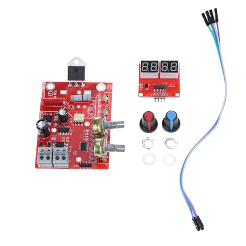 DIDILLX Spots Welder Control Board 40A/100A Punkte Schweißgerät Steuerplatine Spots Schweißer Einstellbare Zeitstromregler von DIDILLX