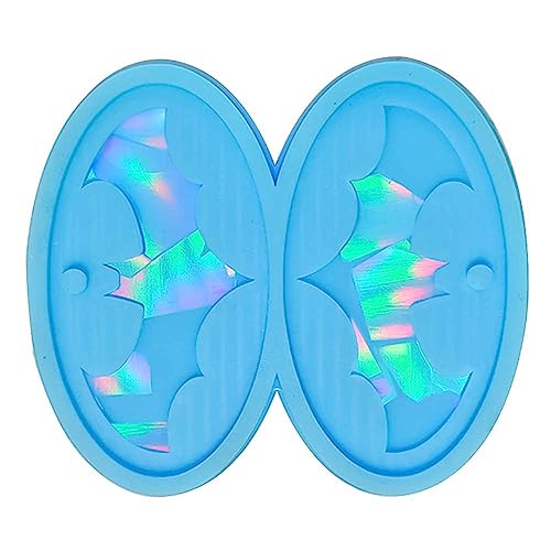 Silikonform in Fledermausform, Kristall, Epoxidharz, Gießformen, Harz, Ohrringe, Bastelzubehör von DIDILLX