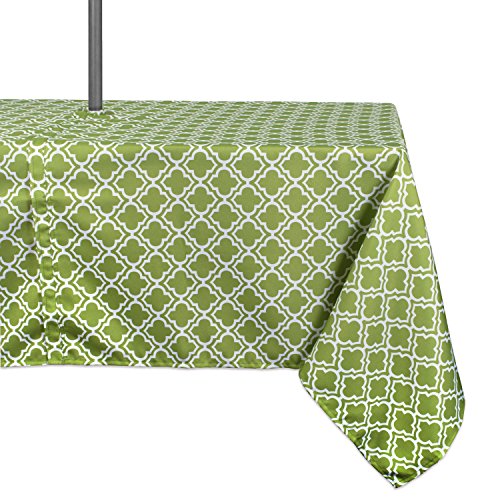 DII 100% Polyester, auslaufsicher, maschinenwaschbar 60x120 w/Zipper Green Lattice von DII