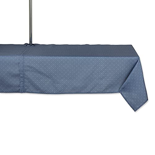 DII Outdoor Tabletop Collection Tischdecke mit Reißverschluss, 60 x 84 cm, französisches Blau von DII