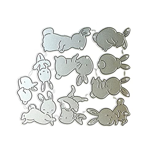 DIIOOMIEEU RabbitNMetal Stanzformen, Stanzformen für Scrapbooking, Papierkarten, Kuchendekoration von DIIOOMIEEU