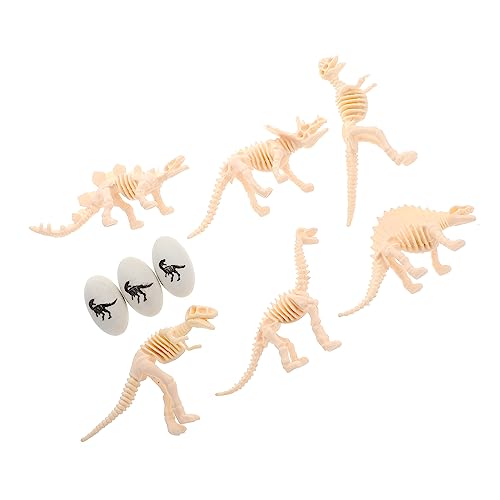 DIKACA 1 Satz Dinosaurier-Modell für kinderspielzeug caketopper 1 kinderknallzeug tischdeko esstisch Zubehör für Partykuchen Dinosaurier-Cupcake-Topper Kuchen liefert PVC von DIKACA