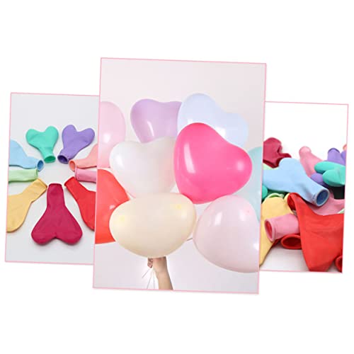 DIKACA 100 Stück Rosa Latex Herzballons Romantische Deko Für Hochzeiten Babypartys Und Geburtstagsfeiern Ideal Für Hochzeitshintergründe Und Festliche Ornamente von DIKACA