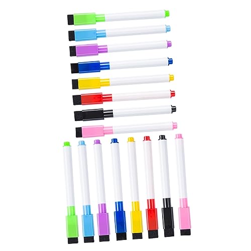 DIKACA 18 Stk Whiteboard-Stift whiteboard stifte white boarding stifte magnetischer Markierungsstift Filzstift für professioneller Whiteboard-Marker Bürobedarf Abs von DIKACA