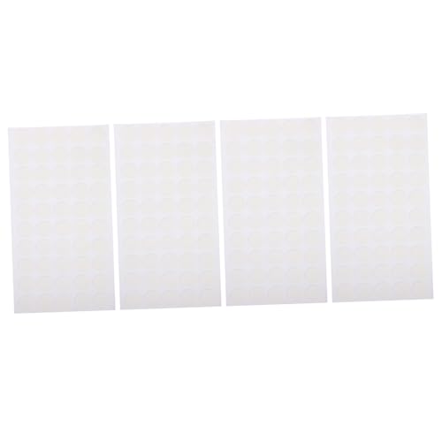 DIKACA 200 Stück doppelseitiges Klebeband double sided tape klebeband doppelseitig plastikenten Klebepunkte doppelseitiges Klebepad doppelseitiges Punktband selbstklebende Acryl-Pads Weiß von DIKACA