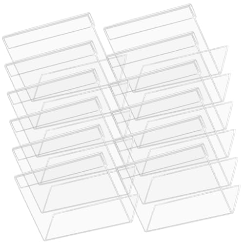 DIKACA 20st Acryl-etikett Gefälligkeitsschild Für Hochzeit Aufkleber Planke Zeichen Sitzplätze Dekorationen Platte Braut- Tischschild Mit Ständern Teller Inhaber Standetikett Transparent von DIKACA