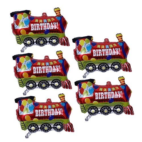 DIKACA 5St Transportballon partyknaller ballons Ballon-Dekoration luftbalondeko ballongas balons Auto Fiesta-Party-Dekorationen Cartoon-Ballon Partyballon Aluminiumfolie von DIKACA