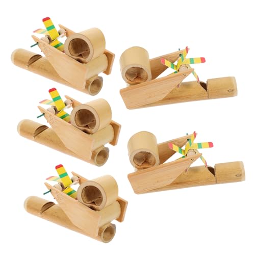 DIKACA 5St Vogelpfeife musikinstrument musik instrumenten für детские игрушки Bambus Vogelruf Bambusflöte pfeife Mini-Musik-Vogelrufflöte von DIKACA