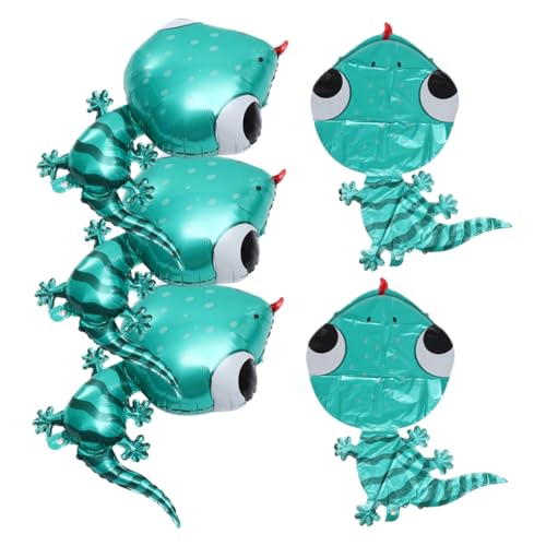 DIKACA 5st Tierischer Ballon Ballonpumpe Insektenfolienballons Mantis-ballons Luftballons Mit Nutztieren Aufblasbares Riesiger Partyballon Ballongirlande Aluminiumfolie Blue von DIKACA