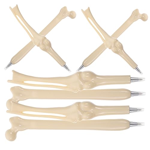 DIKACA 8St kugelschreiber witzig abschlussgeschenk Knochenförmiger Kugelschreiber Pastell dekorative Kugelschreiber Punkt Party Bone Stifte Kugelschreiber schreiben schwarze Nachfüllung von DIKACA