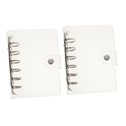 DIKACA A7 6 Loch Transparentes PVC Cover Für Notizbuch Praktische Hülle Für Planner Und Tagebuch Wasserdicht Und Langlebig Ideal Für Persönliche Organisation von DIKACA