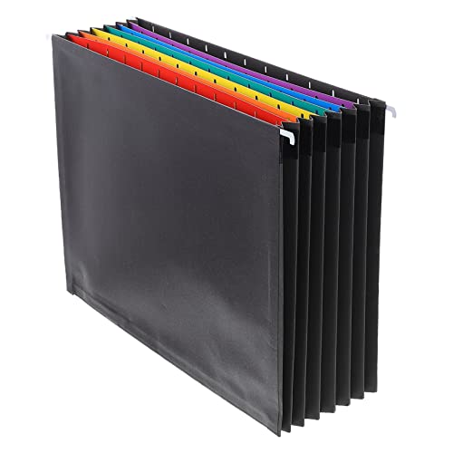 DIKACA Bunte Ordneretiketten Tragbare Aktenordner Organizer Behälter Dokumenten Hängemappen Hängemappen Desktop Organizer Schreibtisch Organizer Aktenaufhänger Briefpapier von DIKACA