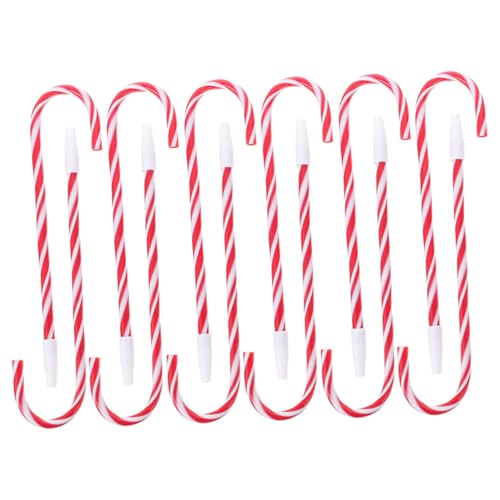 DIKACA Candy Weihnachtsfeier Cane Pens Weihnachten Candy Cane Kugelschreiber Weihnachtsbedarf Schreibwaren Weihnachtselemente Candy Cane Kugelschreiber Weihnachtsfeier von DIKACA