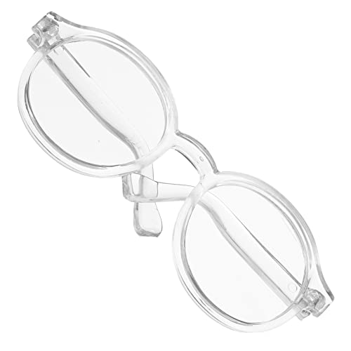 DIKACA Modische Puppenbrille Transparente Brille Für Puppen Outfits Ideal Für Das Verkleiden Von BJD Und Anderen Puppen Dekorative Accessoires Für Puppenliebhaber von DIKACA