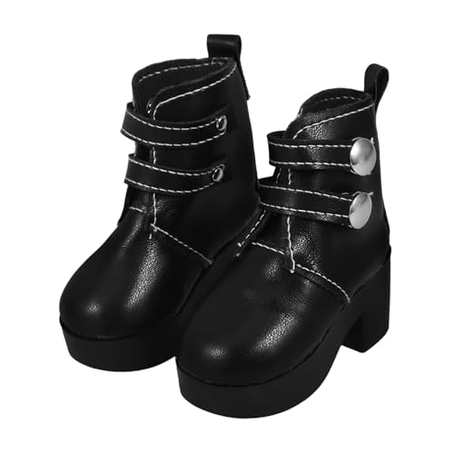 DIKACA Puppen Hochwertige PU Stiefel Miniatur Schuhe Für Puppen Outfits Casual Und Festliche Kleidung Zubehör Für Puppen Dress Up Aktivitäten von DIKACA