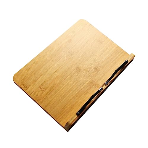 DIKACA Staffelei bücherregal notenständern teller bemalen book holder stand podest Tischplatte Buchhalter tablet-halterung tablet halterung Hausbedarf Desktop-Zeichenbrett hölzern Yellow von DIKACA