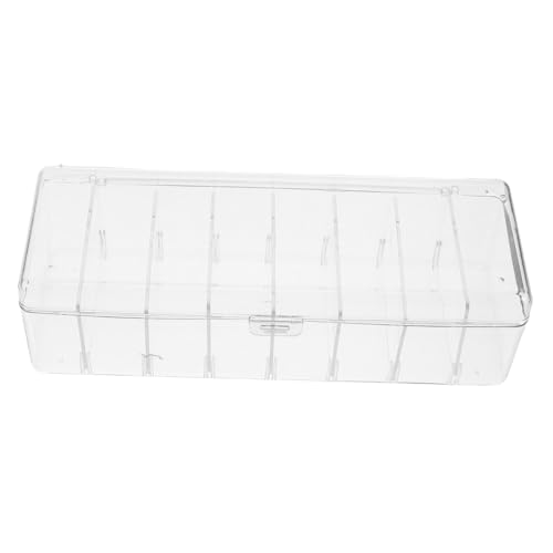 DIKACA Transparente Aufbewahrungsbox Ladekabel-organizer Karteikartenhalter Kabel-organizer-behälter Karten-organizer-etui Flash-karten-organizer Flash-karten-etui Das Haustier von DIKACA