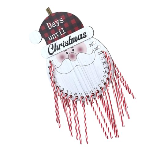 DIKACA Weihnachtsmann-Anhänger festlicher Weihnachtskalender adventskalender selber machen Dekorationen hängend Weihnachts-Türkalender weihnachtliche Türdekoration hölzern DIKACA Weihnachtsmann-Anhänger festlicher Weihnachtskalender adventskalender selber machen Dekorationen hängend Weihnachts-Türkalender weihnachtliche Türdekoration hölzern von DIKACA